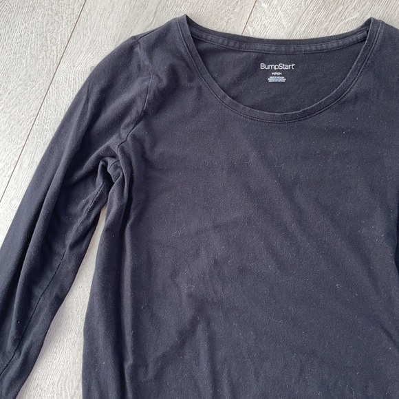 BumpStart Ling Sleeve Maternity T-Shirt Size Medium - Picture 7 of 14